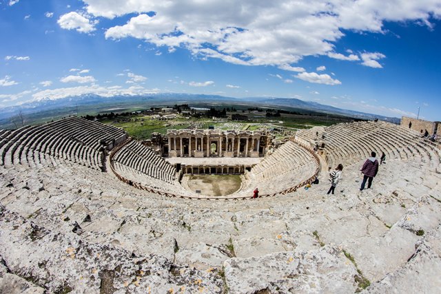 Theatre of Hierapolis - SEVEN CHURCHES OF REVELATION and ANTIOCH & TARSUS