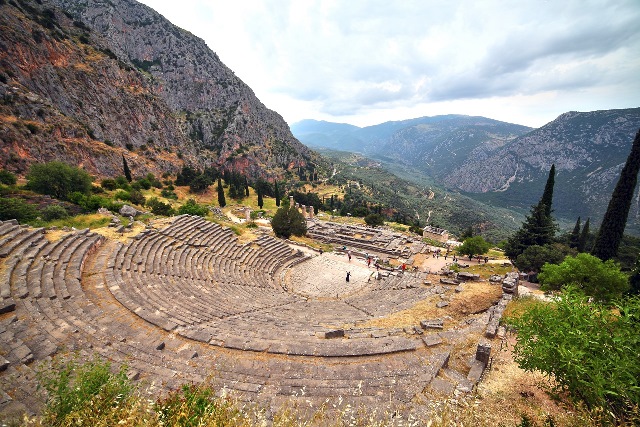 Delphi Theatre - Biblical Greece Fam Trip