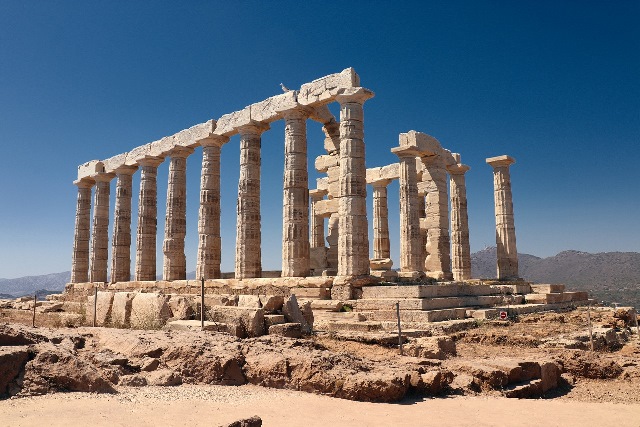 The Temple of Poseidon at Sounion - Greece