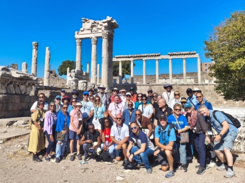 Douglas Jacoby group in Ephesus, Pergamum, and Didyma